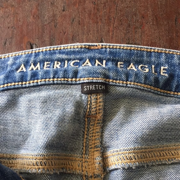 American eagle high rise shortie denim shorts - Picture 4 of 5